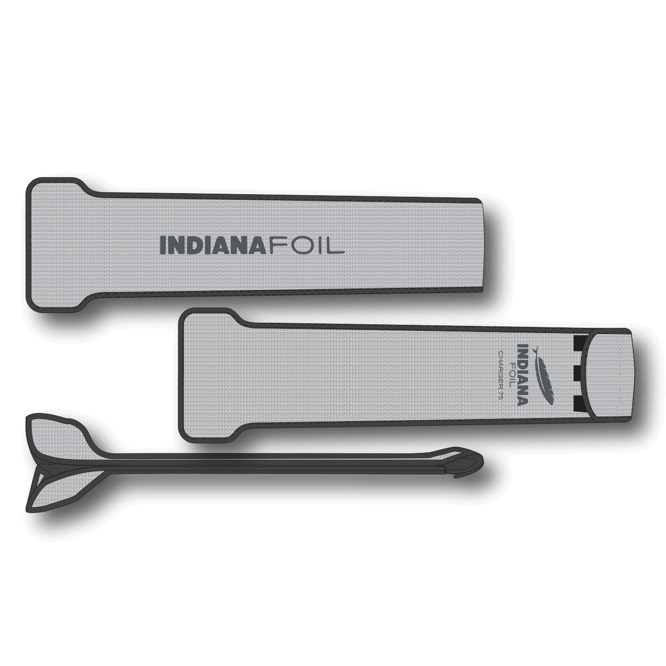 Indiana Aluminium Charger Mast avec housse