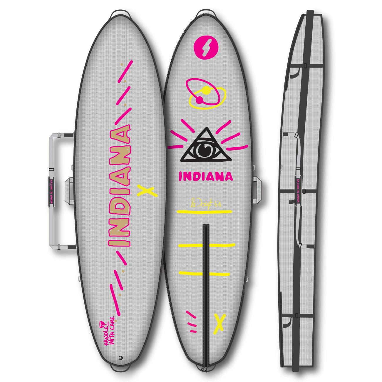 Housse Indiana Early Bird LW Le Doigt 6'4 Carbon