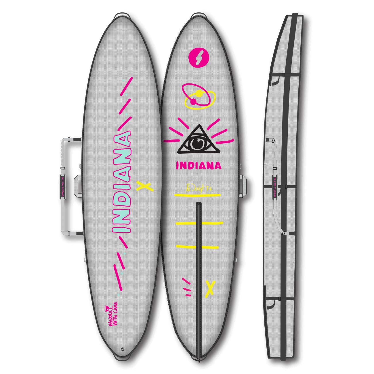 Housse Indiana Sweet Stick Le Doigt 7'4 Carbon
