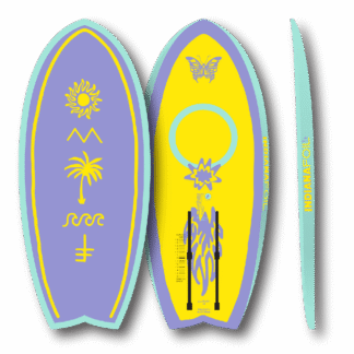 Pump Foil Butterfly 3'4 Carbone
