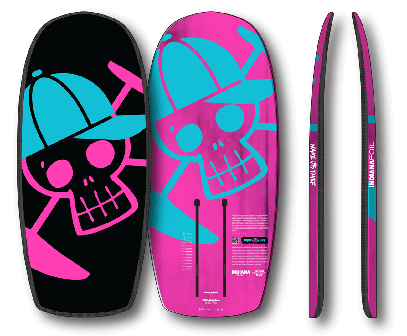 Wakethief x Indiana Pumpfoil